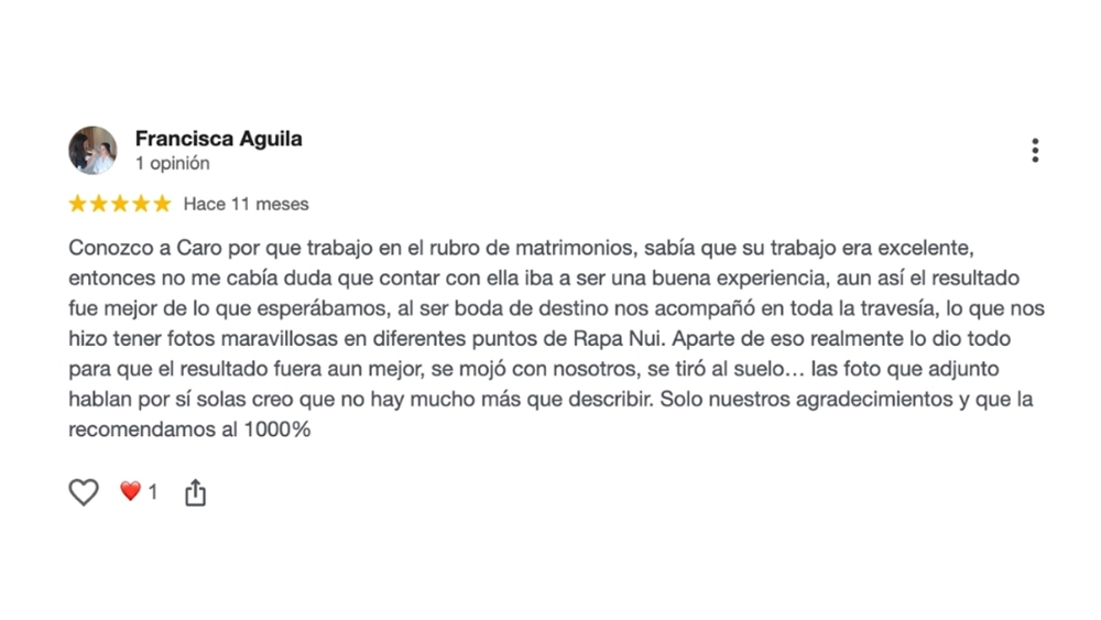 OPIONIONES DE MIS NOVIOS EN www.matrimonios.cl - 4