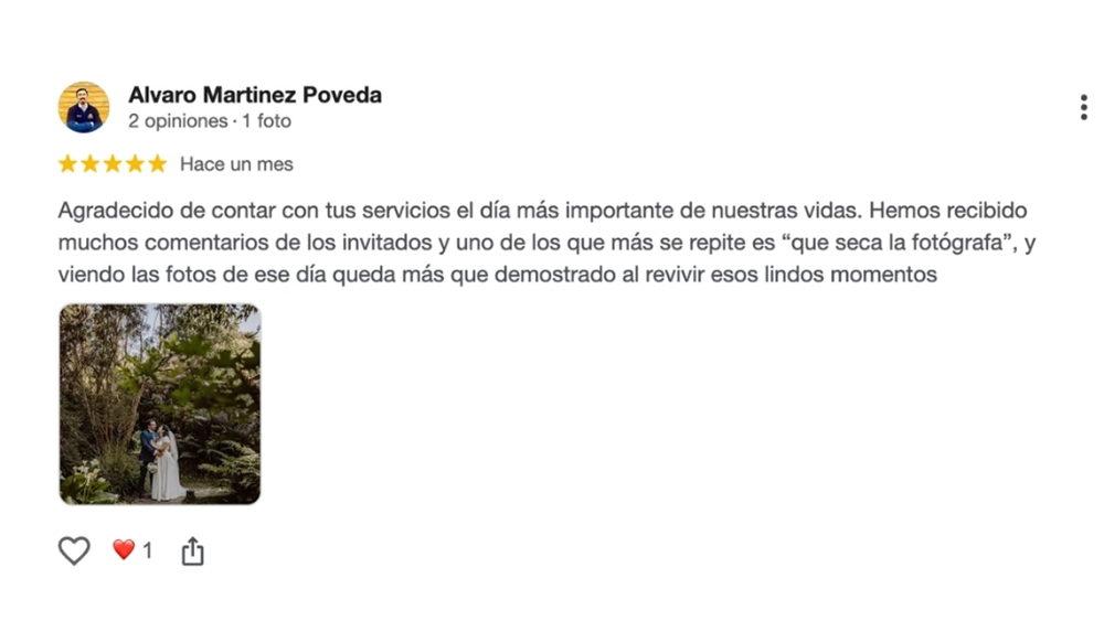 OPIONIONES DE MIS NOVIOS EN www.matrimonios.cl - 7